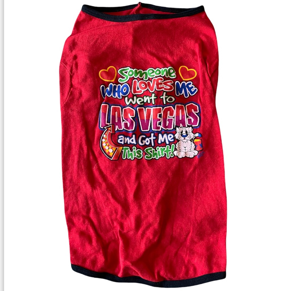 American Apparel Las Vegas Dog T-Shirt Size XL
